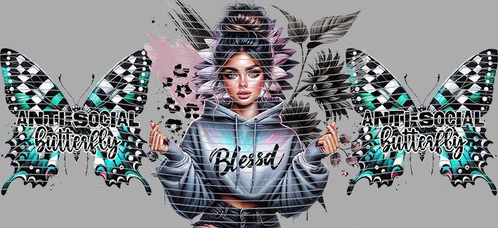 16oz Sunflower Girl-SU-206